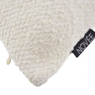 Malibu Sunset Ivory - Outdoor Kussenhoes | 30x50 cm | Bouclé/PP