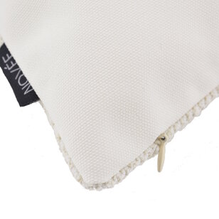 Malibu Sunset Ivory - Outdoor Kussenhoes | 30x50 cm | Bouclé/PP