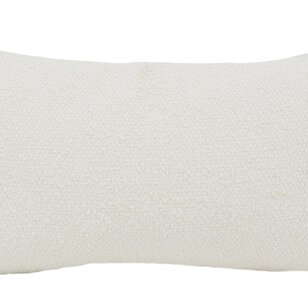 Malibu Sunset Ivory - Outdoor Kussenhoes | 30x50 cm | Bouclé/PP