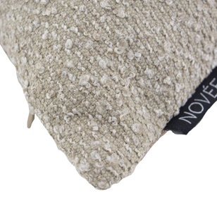 Sierkussen Malibu Sunset Taupe - Outdoor | 30 x 50 cm | Bouclé / PP