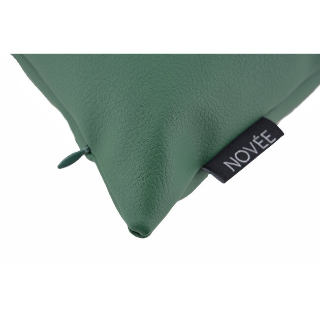 Jax Green - Outdoor Kussenhoes | 45x45 cm | PU Leder