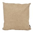 Dallas Leather Sand Kussenhoes | 45x45 cm | Leder/Polyester