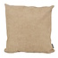 Dallas Leather Sand | 45 x 45 cm | Kussenhoes | Leder/Polyester