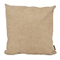 Dallas Leather Sand Kissenbezug | 45x45 cm | Leder/Polyester