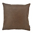 NOVÉE Dallas Leather Brown | 45 x 45 cm | Kussenhoes | Leder/Polyester
