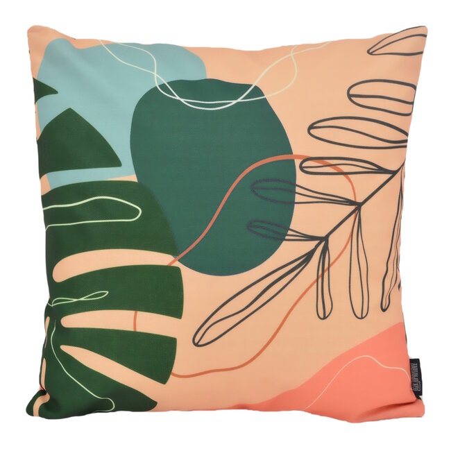 Abstract Leaf #1 - Outdoor | 45 x 45 cm | Kussenhoes | Polyester