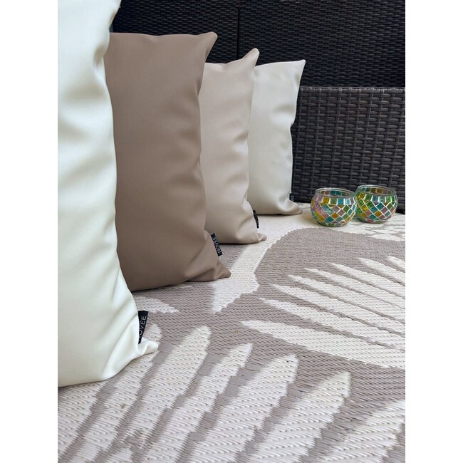 Odyssey Crème - Outdoor Kussenhoes | 45x45 cm | PVC