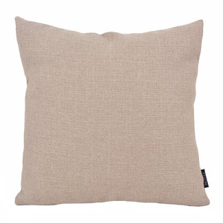 NOVÉE Madeira Taupe | 45 x 45 cm | Kussenhoes | Polyester