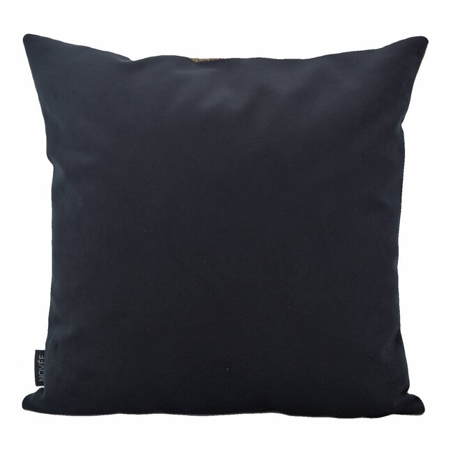 Picasso Paris Gold Black Kissenbezug | 45x45 cm | Samt/Polyester