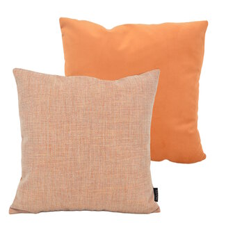 NOVÉE Sierkussen Picasso Paris Orange Brick | 45 x 45 cm | Velvet/Polyester