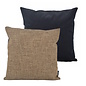 Picasso Paris Gold Black Kussenhoes | 45x45 cm | Velvet/Polyester