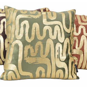 Sierkussen Naja Roest | 45 x 45 cm | Velvet/Viscose