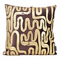 Naja Bruin Kussenhoes | 45x45 cm | Velvet/Viscose