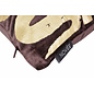 Naja Bruin Kussenhoes | 45x45 cm | Velvet/Viscose