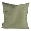 Naja Groen Kussenhoes | 45x45 cm | Velvet/Viscose