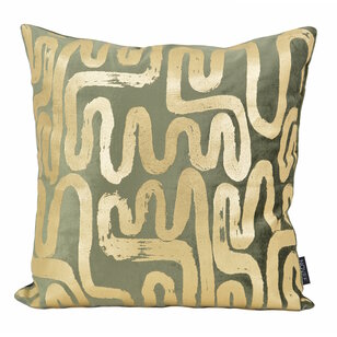 Sierkussen Naja Groen | 45 x 45 cm | Velvet/Viscose