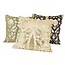 Sierkussen Damask Black/Gold | 45 x 45 cm | Velvet/Viscose