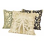 Sierkussen Damask Black/Gold | 45 x 45 cm | Velvet/Viscose