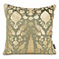 NOVÉE Damask Green/Gold Kissenbezug | 45x45 cm | Samt/Viskose