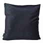 Damask Black/Gold Kissenbezug | 45x45 cm | Samt/Viskose
