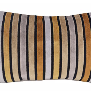 Mara Stripe Kussenhoes | 30x50 cm | Velvet/Viscose