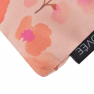 Mae Bloom Roze - Outdoor Kussenhoes | 45x45 cm | Katoen