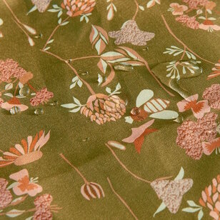 Mae Bloom Roze - Outdoor Kussenhoes | 45x45 cm | Katoen