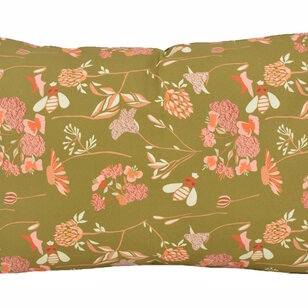 Sierkussen Mae Bloom Groen - Outdoor | 30 x 50 cm | Katoen