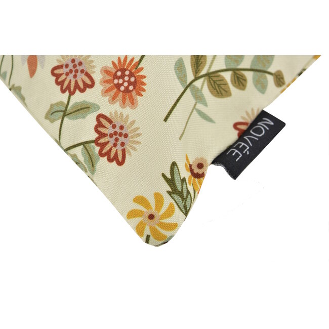 Sierkussen Mae Bloom Crème - Outdoor | 30 x 50 cm | Katoen
