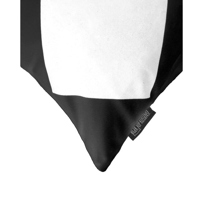 Sierkussen Big White Cross | 45 x 45 cm | Katoen / Polyester