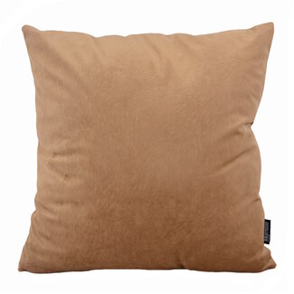 Gek op kussens! Velvet Chic Brown Kissenbezug | 45x45 cm | Samt/Polyester