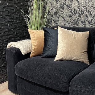 Velvet Chic Brown Kussenhoes | 45x45 cm | Velvet/Polyester