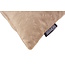 Velvet Chic Taupe Kissenbezug | 45x45 cm | Samt/Polyester