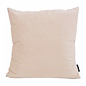 Velvet Chic Beige Kussenhoes | 45x45 cm | Velvet/Polyester