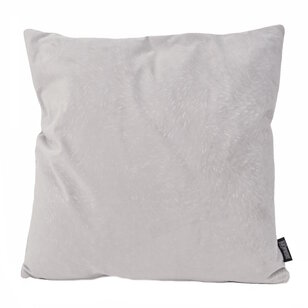 Velvet Chic Silver Grey Kussenhoes | 45x45 cm | Velvet/Polyester