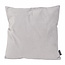 Gek op kussens! Velvet Chic Silver Grey Kussenhoes | 45x45 cm | Velvet/Polyester