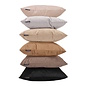 Velvet Chic Silver Grey Kussenhoes | 45x45 cm | Velvet/Polyester