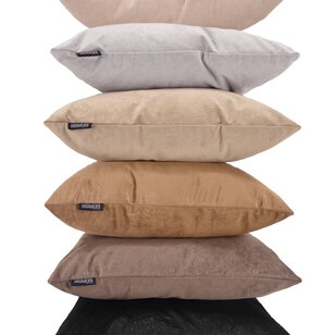 Velvet Chic Black Kussenhoes | 45x45 cm | Velvet/Polyester