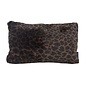 Fluffy Luipaard Bruin Kussenhoes | 30x50 cm | Polyester