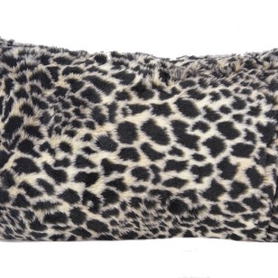 Hairy Leopard Cream Kussenhoes | 30x50 cm | Polyester
