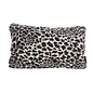Hairy Leopard Cream Kussenhoes | 30x50 cm | Polyester