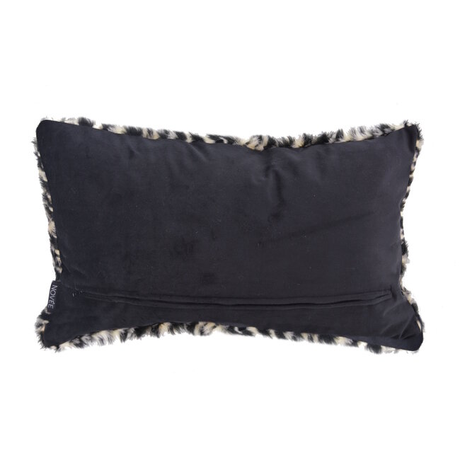 Hairy Leopard Cream Kussenhoes | 30x50 cm | Polyester