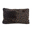 NOVÉE Sierkussen Hairy Leopard Brown | 30 x 50 cm | Polyester