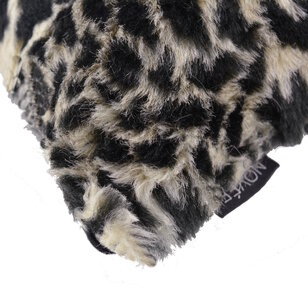 Sierkussen Hairy Leopard Cream | 30 x 50 cm | Polyester
