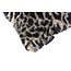Sierkussen Hairy Leopard Cream | 30 x 50 cm | Polyester