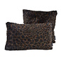 Fluffy Luipaard Bruin Kussenhoes | 45x45 cm | Polyester