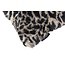 Hairy Leopard Cream Kussenhoes | 45x45 cm | Polyester