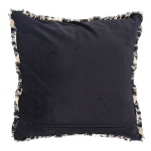 Hairy Leopard Cream Kussenhoes | 45x45 cm | Polyester