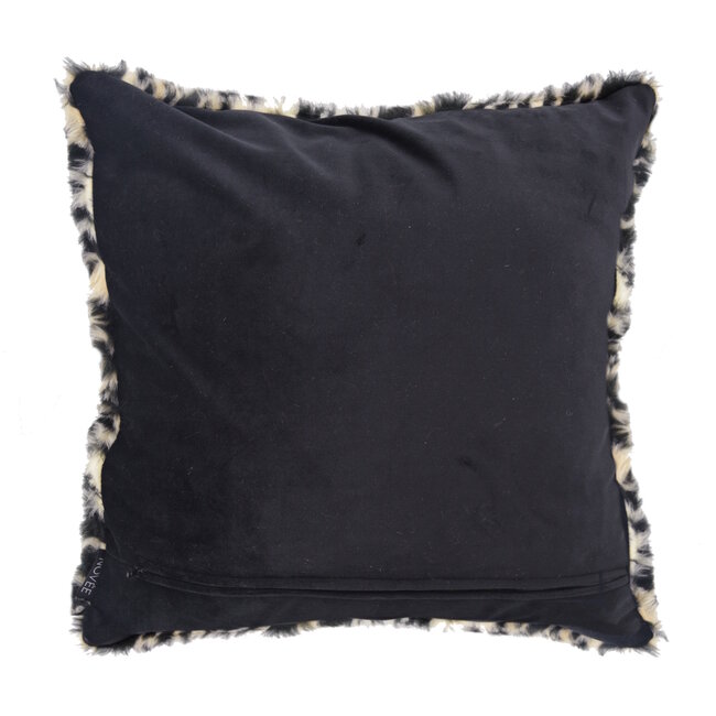 Hairy Leopard Cream | 45 x 45 cm | Kussenhoes | Polyester