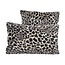 Hairy Leopard Cream Kissenbezug | 45x45 cm | Polyester